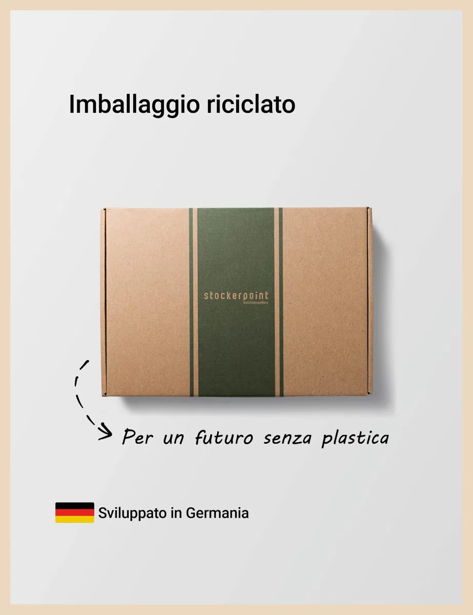 Stockerpoint Camicia Tradizionale (Modello: OC-Franzl), Camicia Bavarese a Quadretti, vestibilità Moderna
