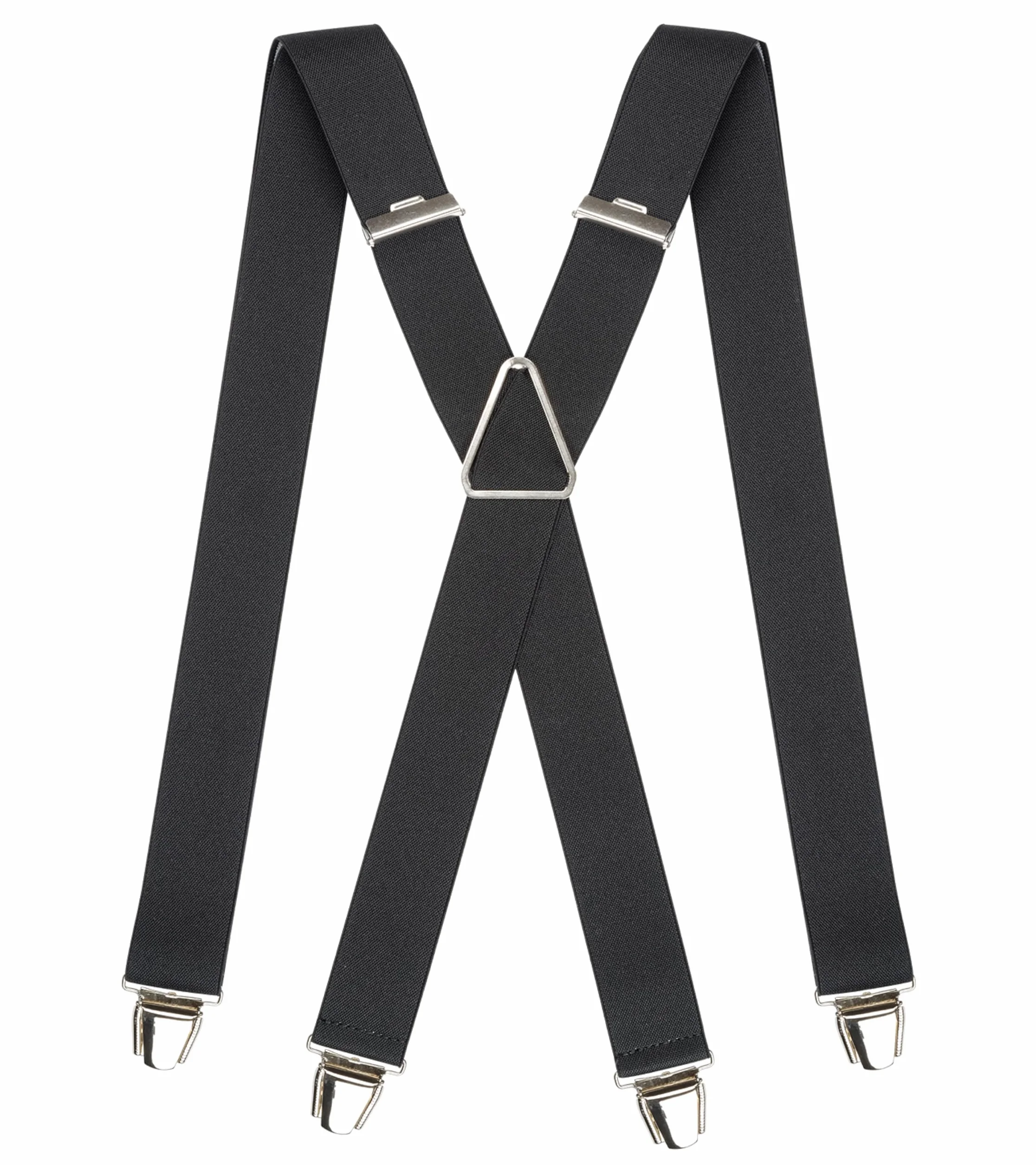 Pierrot Bretelle Uomo Larghe Vintage - Clip molto forti Regolabili Fino A 130cm - Bretelle Uomo Eleganti Artigianali Garantite A Vita