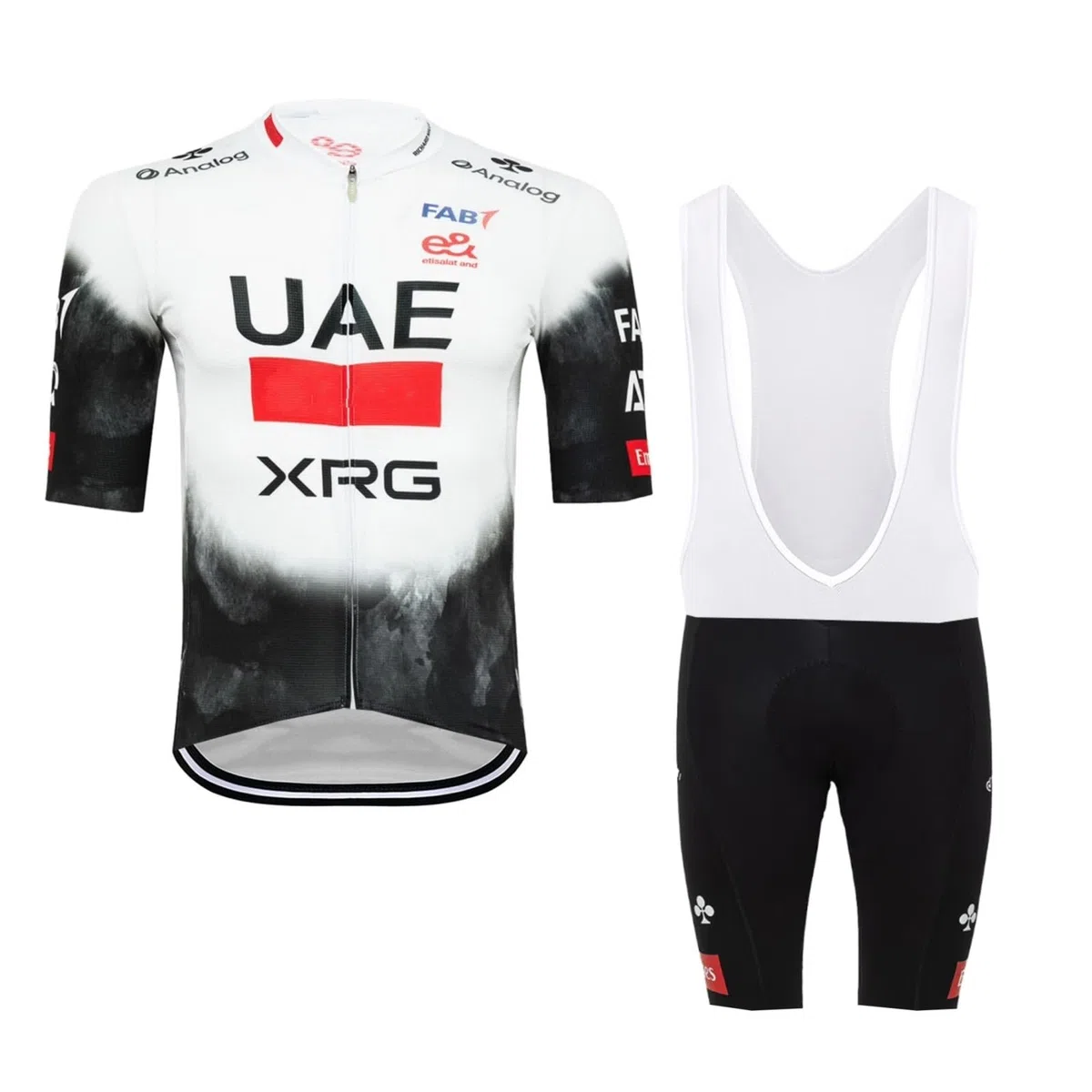 2025 Pro Team maglia da ciclismo set for uomini, manica corta abbigliamento ciclismo bici pantaloncini con bretelle set gel pad