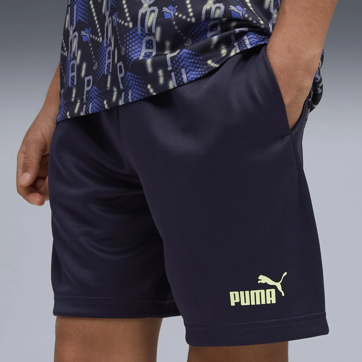 PUMA Completo T-shirt e shorts TRAIN ALL DAY Essentials per ragazzi
