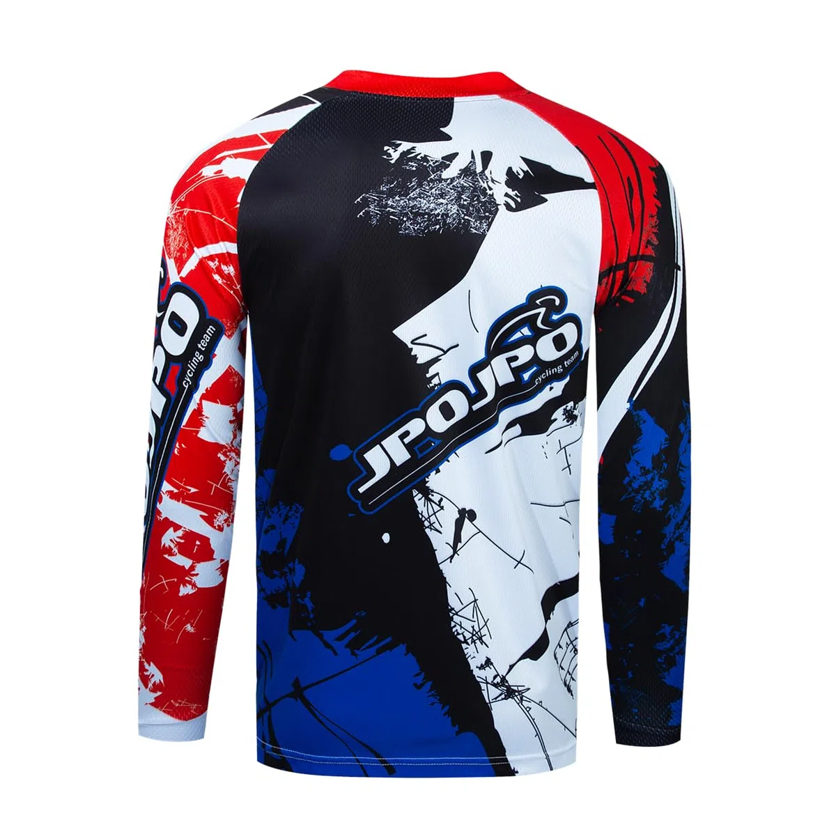 Maglia da bici da cross per bambini, per mountain bike, a maniche lunghe, da discesa, per motocross