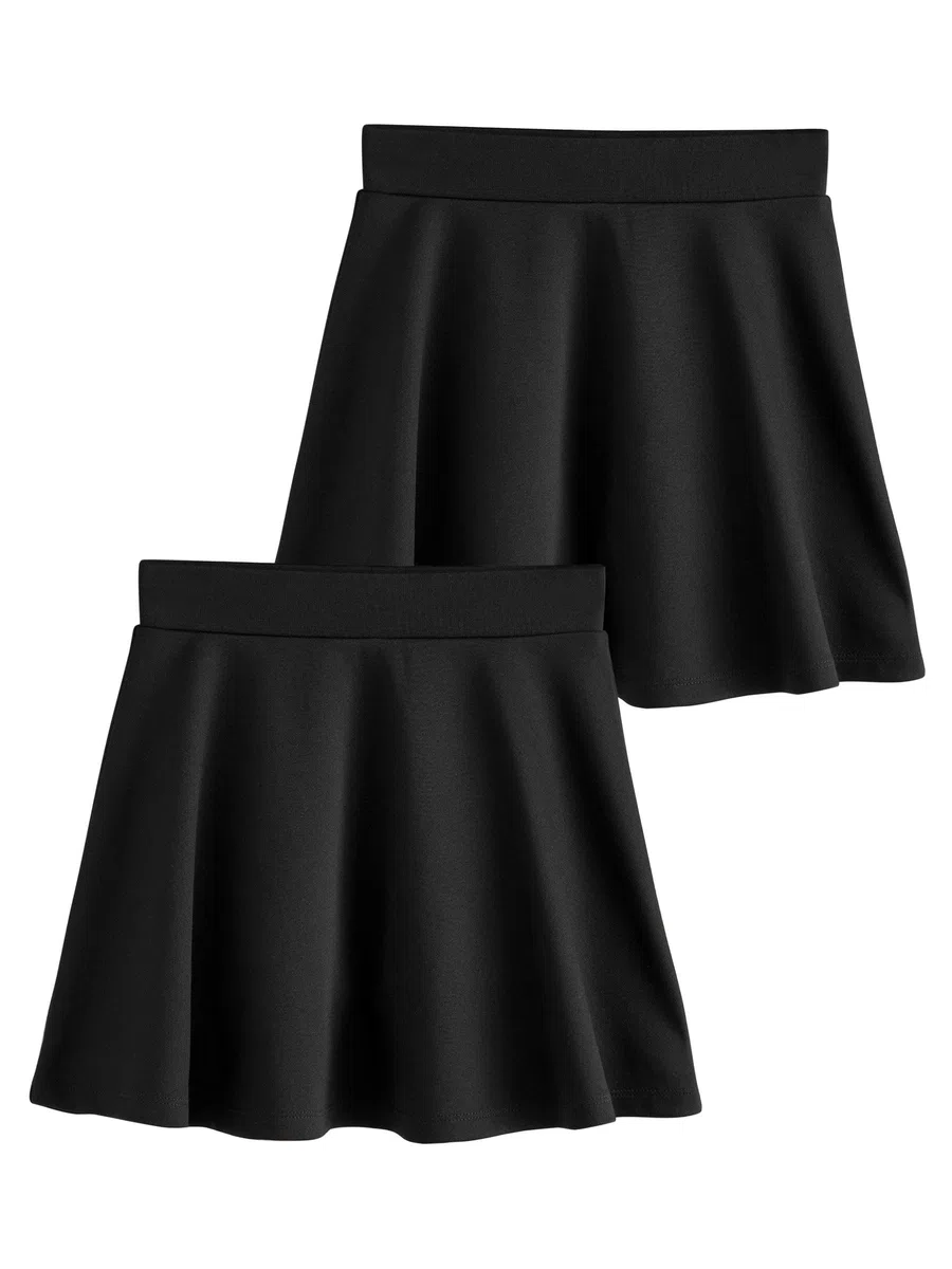 NEXT Ragazza Confezione da 2 gonne-Pantaloni Elasticizzate con Jersey