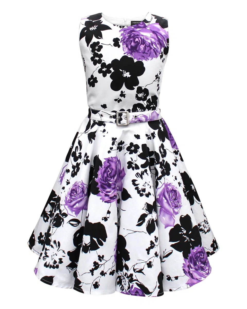 BlackButterfly Bambini Abito Vintage Anni '50 "Audrey Divinity