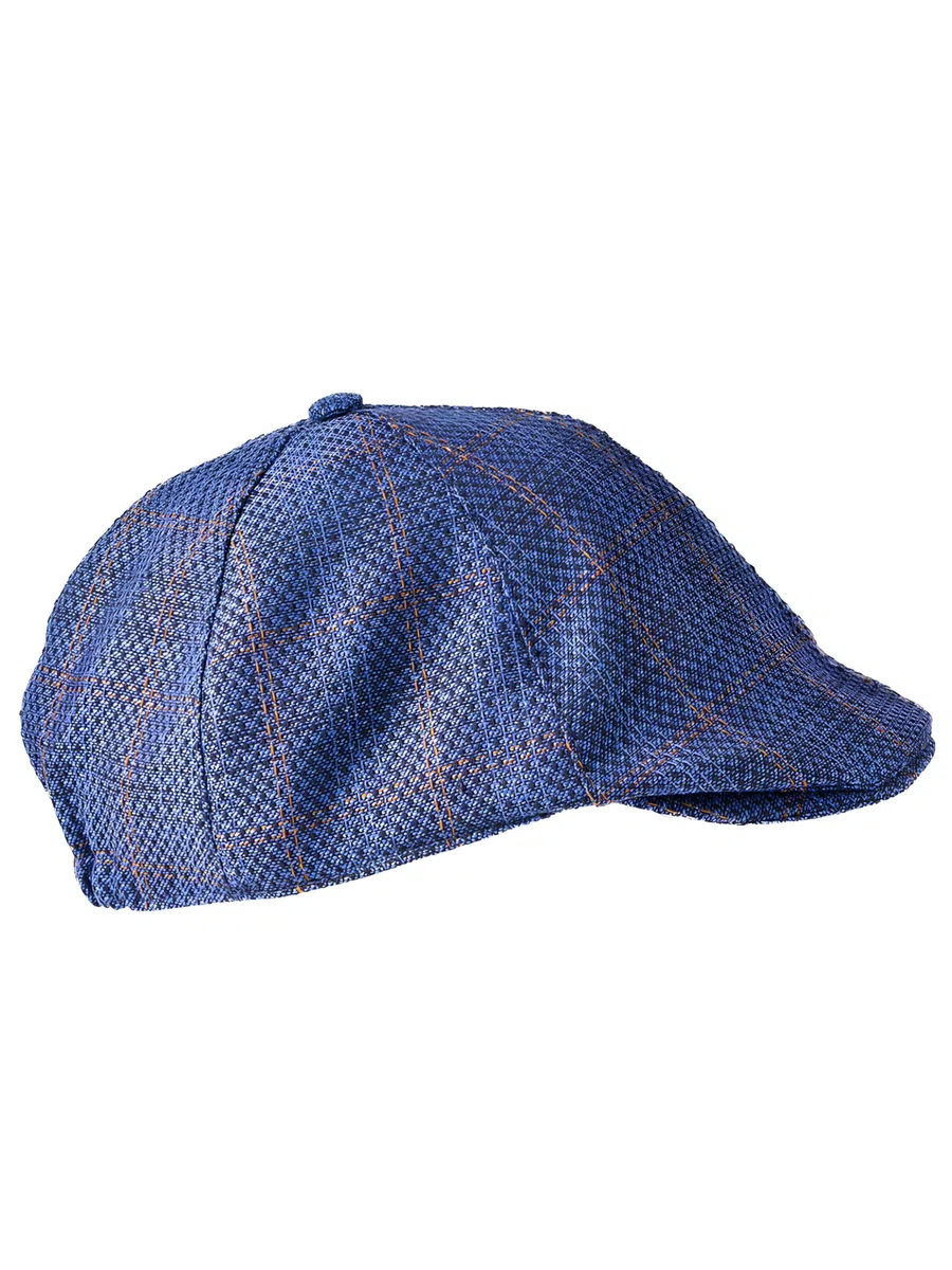 Cappello Piatto Uomo Lino e Cotone - Made in Italy - Berretto Vintage retrò Coppola Siciliana - Elegante, Traspirante, UPF 50 - Taglie 55, 57, 59, 61