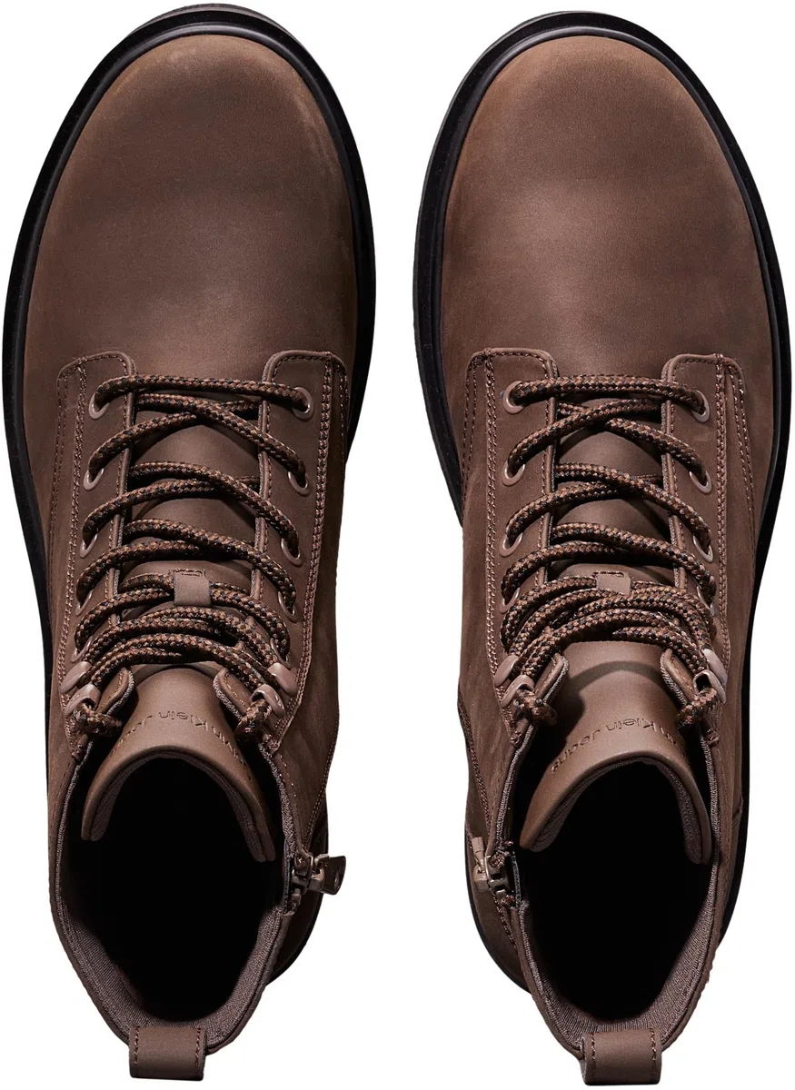Calvin Klein Eva Boot Mid Laceup Rebellious Ym0ym01071, Stivali Uomo