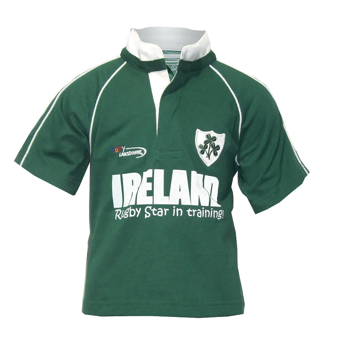Lansdowne Green Ireland Rugby Star Maglia da Allenamento per Baby
