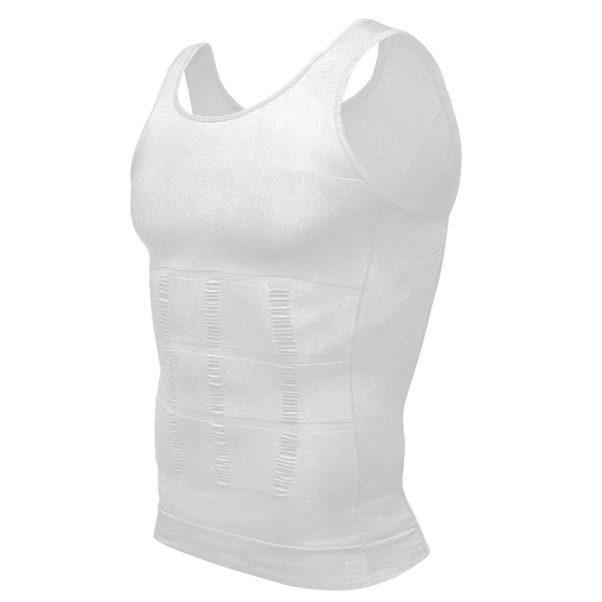 Odoland Compressione Uomo Canotta Contenitiva Shapewear Snellente Intimo Modellante Dimagrante Pancia Sportivo Fitness 3 Pezzi