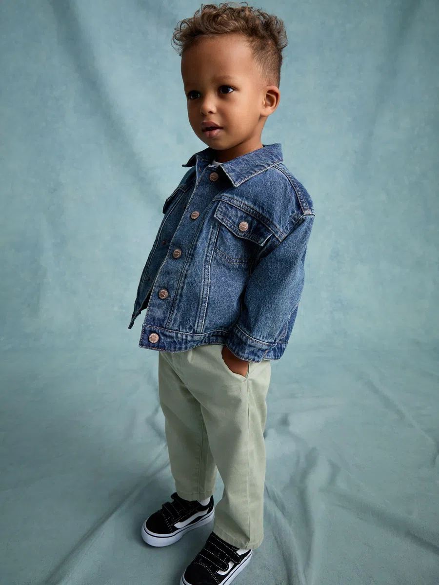 NEXT Ragazzo Giacca stile denim 100% cotone