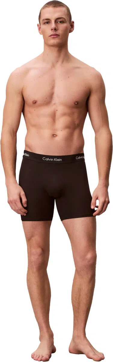 Calvin Klein Uomo Pantaloncini Boxer Confezione da 3 Boxer Brief Elasticizzati