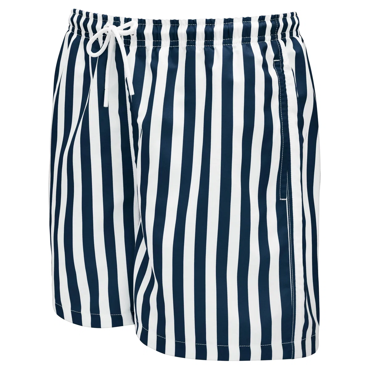 Trendhim Costume da bagno da uomo a righe, 46 cm, ad asciugatura rapida, con elastico in vita, leggero, abbigliamento da spiaggia in diversi colori, design danese per piscina ed estate