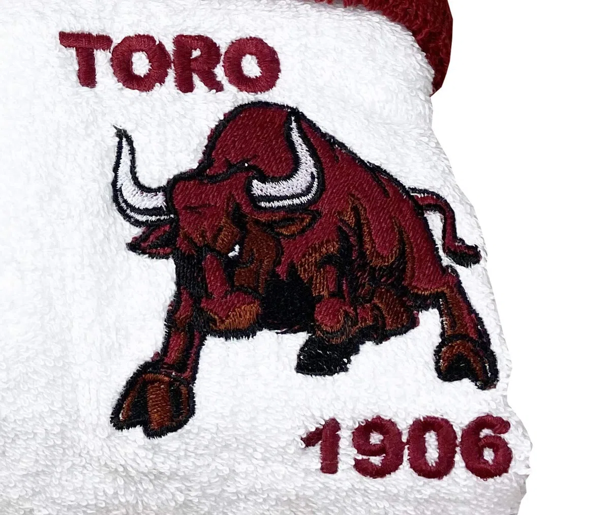 Tex family Accappatoio Toro Torino Calcio Bimbo Bambino Ragazzo in Spugna di Puro Cotone Made in Italy - 12 Anni