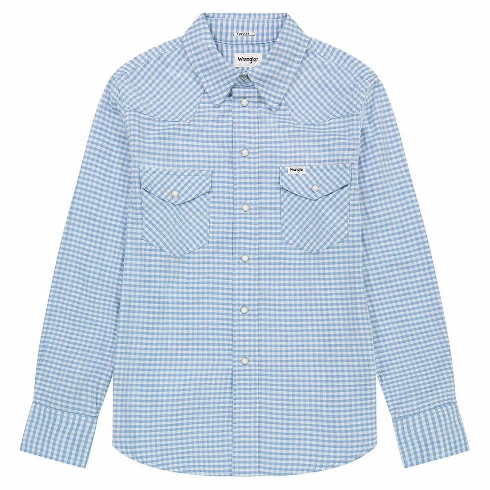 Wrangler Western Shirt Maglietta Donna