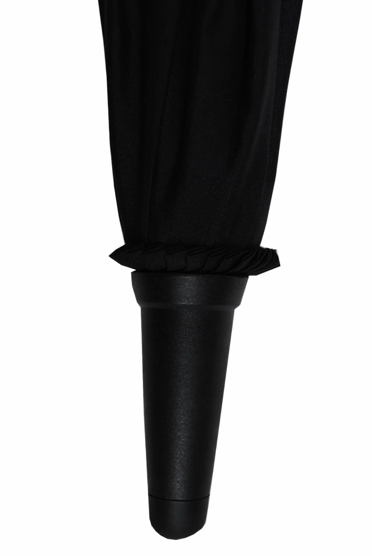COLLAR AND CUFFS LONDON 95 KPH Ombrello Golf XL Antivento Robusto Grande Automatico Uomo Donna - Fibra di Vetro - Manico Antiscivolo - Da Pioggia - Classico Lungo - Nero