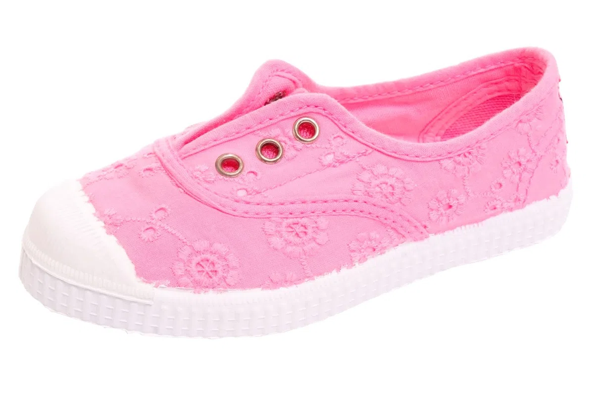 CIENTA - Scarpa Rosa in Tessuto Ecologico Non trattato, Punta in Gomma, Fodera in Tessuto Traspirante, Bambina, Ragazza-29
