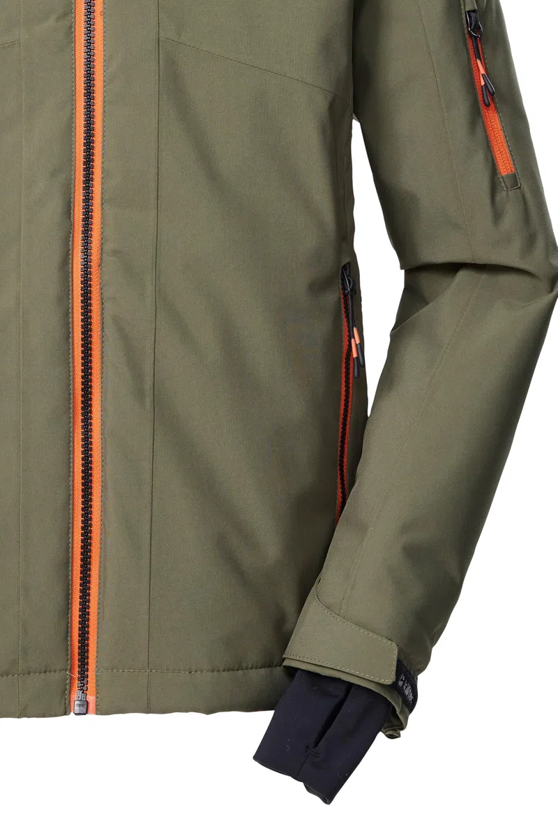 Killtec Ksw 202 Bys Ski Jckt Giacca da sci/giacca funzionale con cappuccio e paraneve Bambini e ragazzi