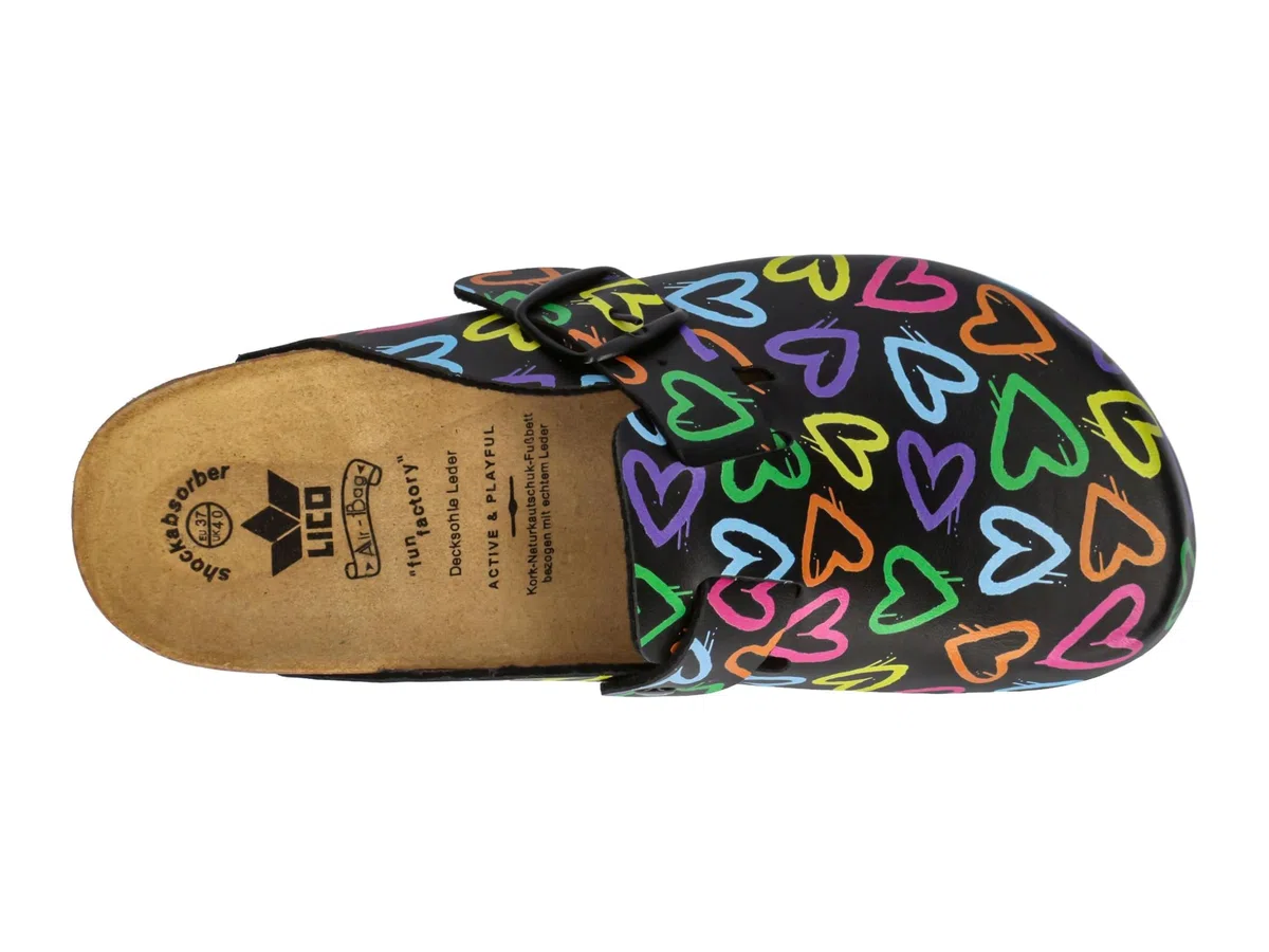Lico Bioline Clog Print ZoccoliDonna