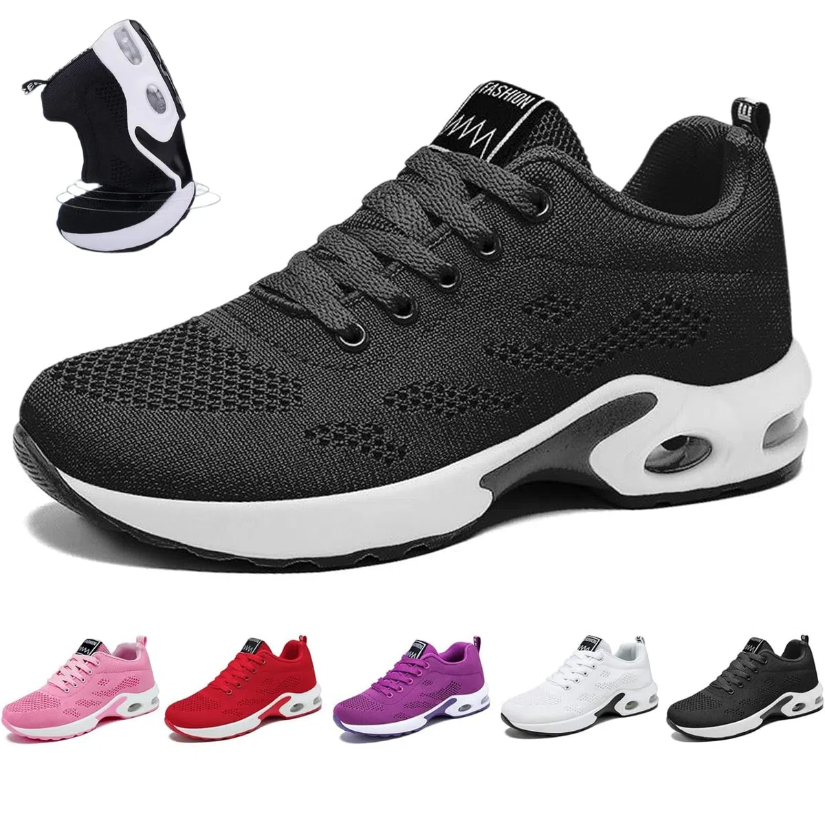 Scarpe ergonomiche per alleviare il dolore, scarpe ergonomiche per alleviare il dolore, leggeri e non-slip trainers, comode in pelle per attività all'aperto e uso quotidiano