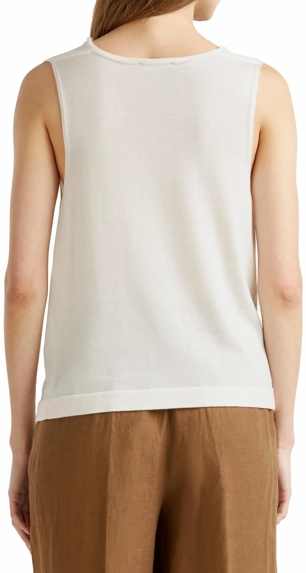 United Colors of Benetton Maglia G/C S/M 123vd10dd Maglioncino a Gilet Donna (Pacco da 1)