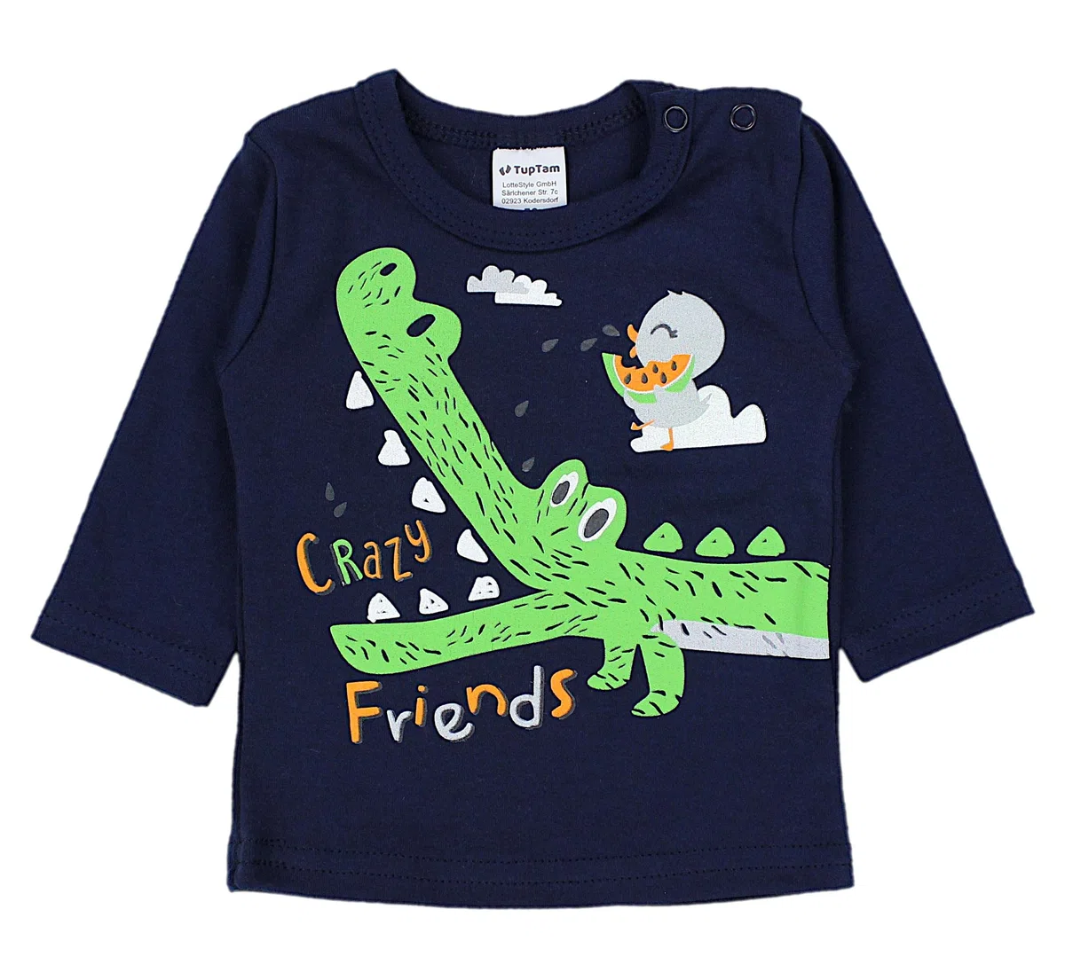 TupTam Camicia per Bambino a Maniche Lunghe Pacco da 5