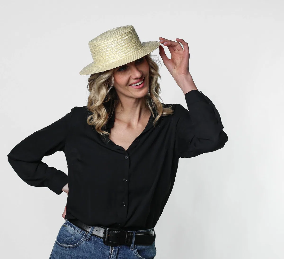 Cappello Paglietta Boater