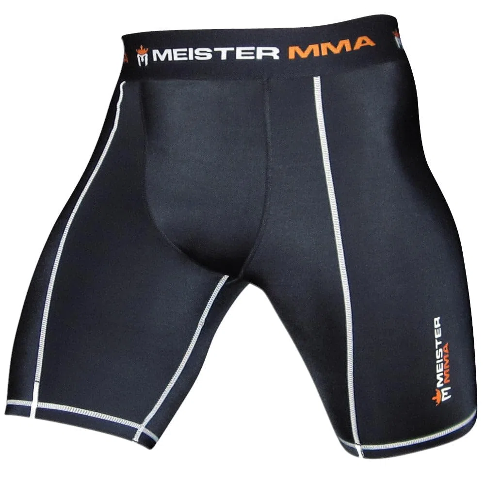 Meister MMA Compression Rush Fight Shorts w/Cup Pocket