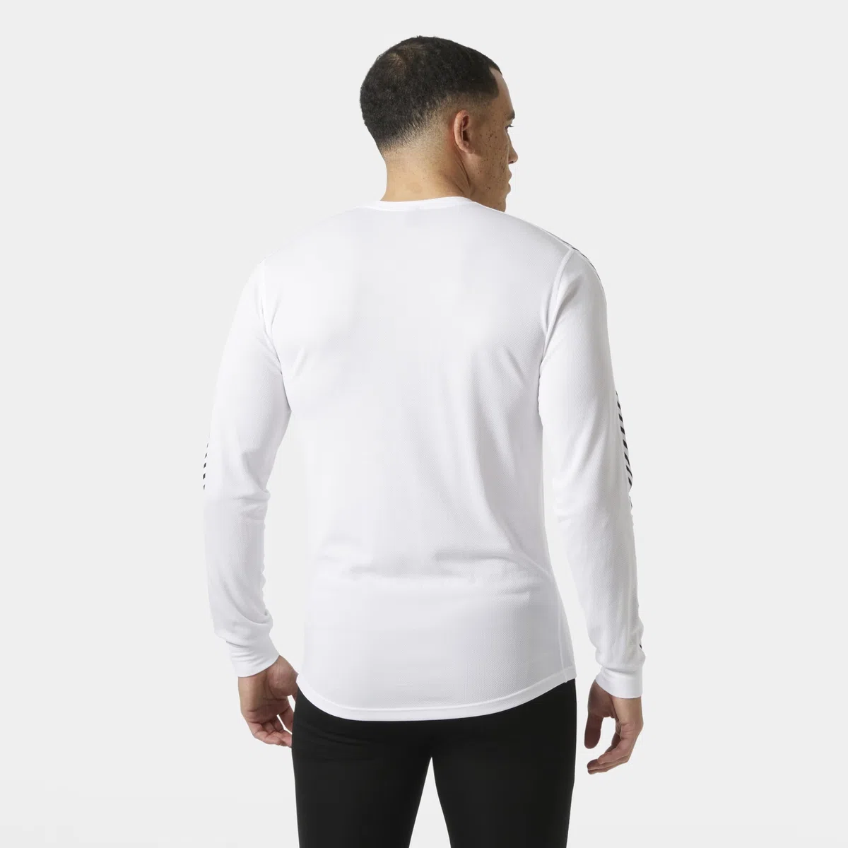 Helly Hansen Uomo Maglietta Termica HH Lifa Stripe Crew