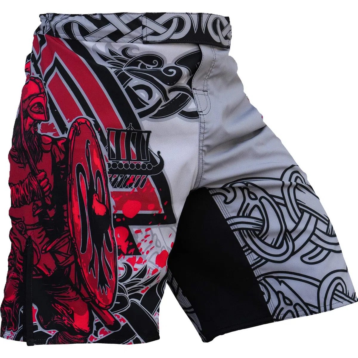Hardcore Training Fight Shorts Uomo Pantaloncini da Combattimento Arti Marziali MMA BJJ Boxe Muay Thai Grappling Fitness No Gi