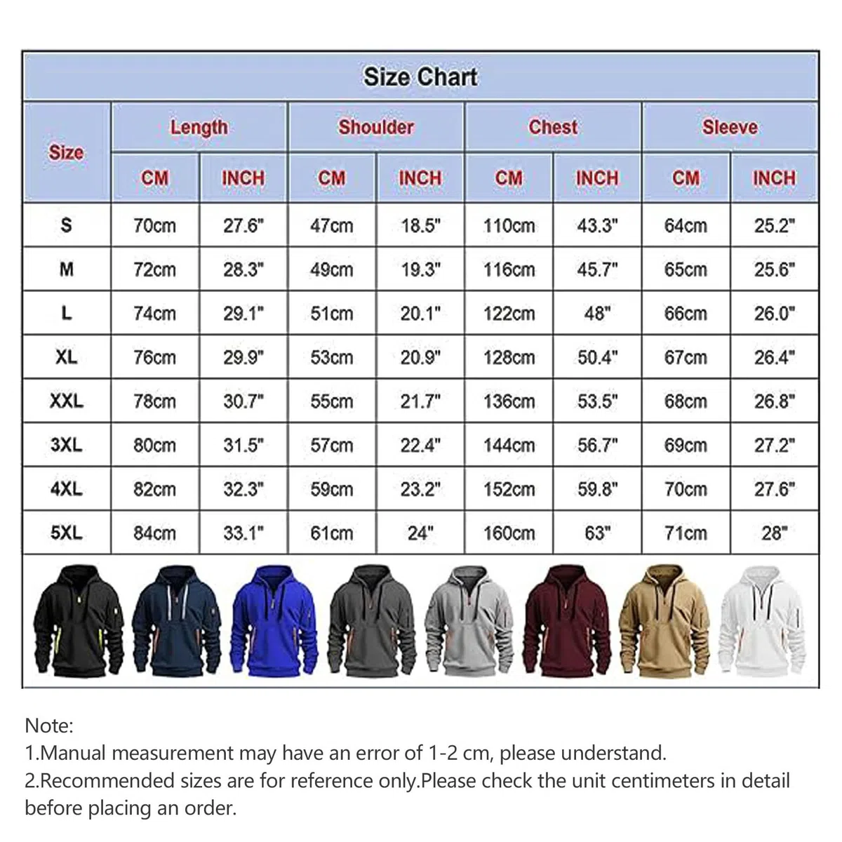 Maglione Logo Personalizzato Abbigliamento Lavoro Cerniera 1/4 Felpe Cappuccio da Uomo Testo Personalizzato Immagini Felpe Tute da Ginnastica Casual Taglie Forti Cappotto