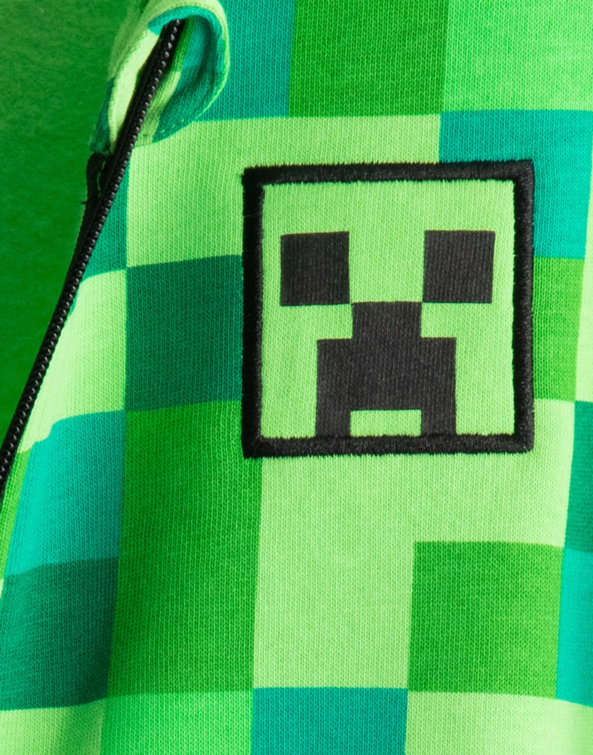 MINECRAFT Creeper officiel caractère Zip Up Hoodie de Enfants/garçon