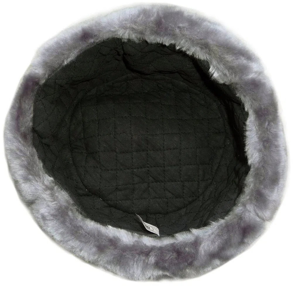 RUSSIAN STORE Colbacco Grigio Maculato in Pelliccia in Dotazione alla Marina Russa Originale Soviet Ushanka. Taglie Varie – Idea Regalo.