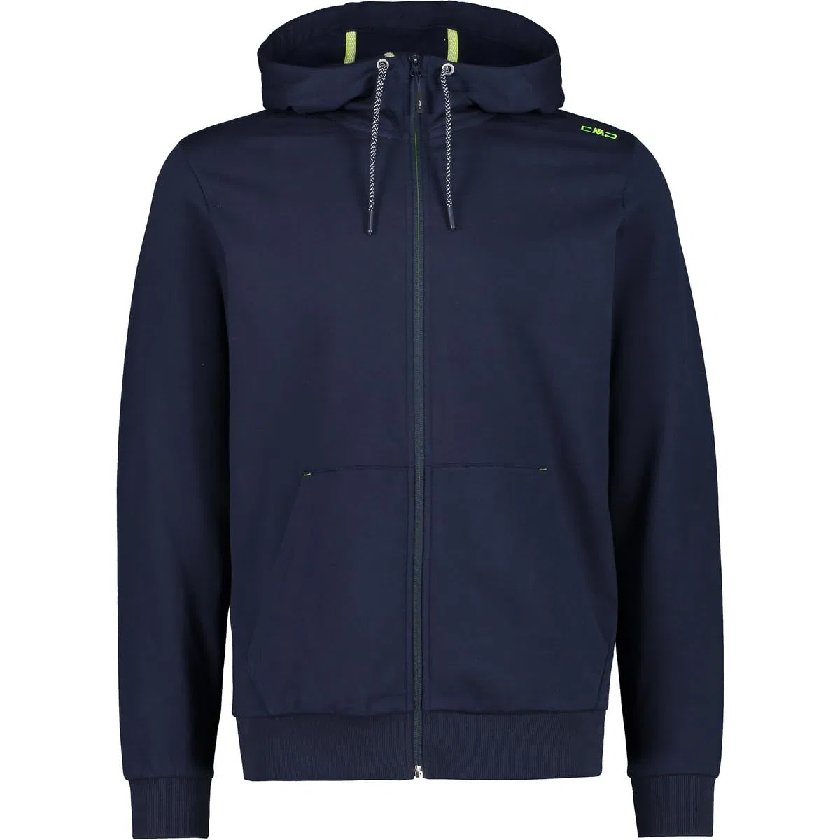 CMP Felpa in Pile Stretch Fleece da Uomo con Cappuccio Fisso Fleece Jacket Uomo (Pacco da 1)