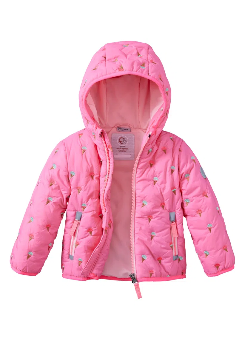 first instinct by killtec Fios 17 Mns Qltd Jckt Giacca imbottita con effetto 3D e cappuccio Unisex - Bimbi 0-24