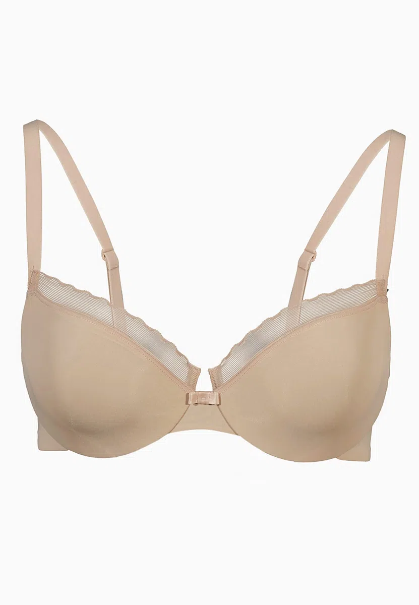 Lovable Reggiseno con Ferretto, Coppe Non Imbottite e Senza Cuciture in Microfibra - Sostegno, Forma Seno Naturale, Art. 027M, My Daily Comfort Donna