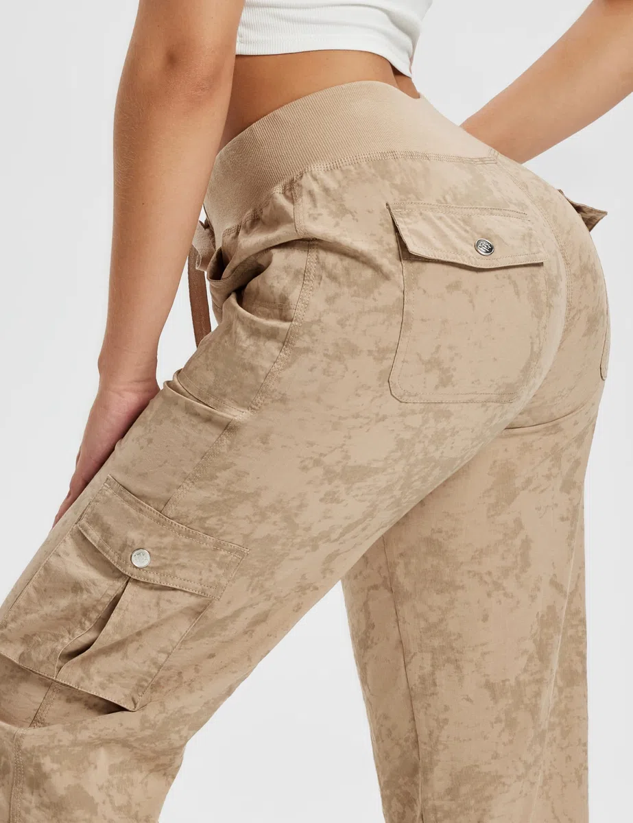 JINSHI Pantaloni Donna Estivi Cargo Pantalone Capri 3/4 Lungo Estivo Sportivo Leggero Lavoro Pant con Tasche