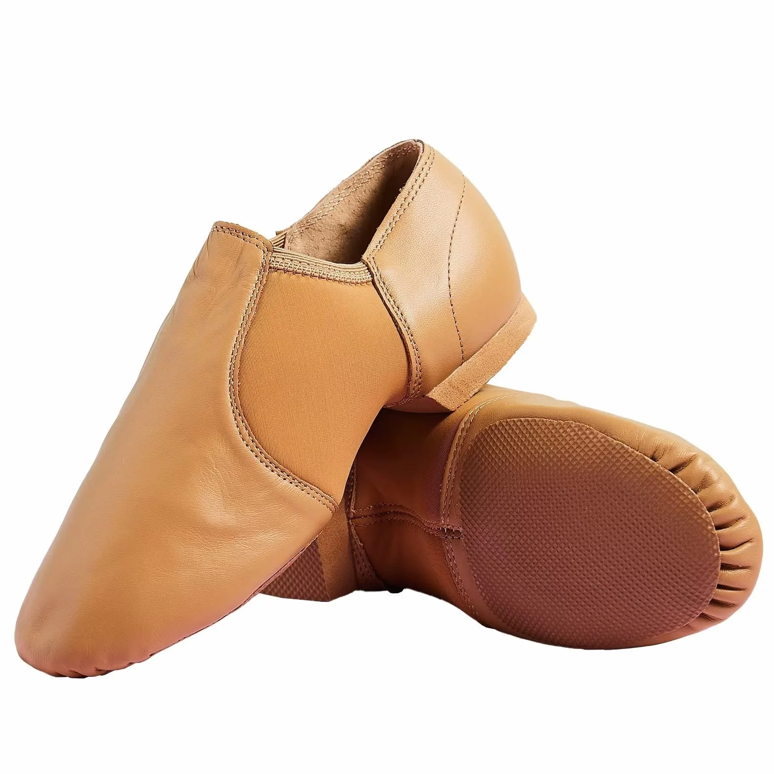 Scarpe Jazz,Vera Pelle Scarpe Danza Jazz per Uomo Donna