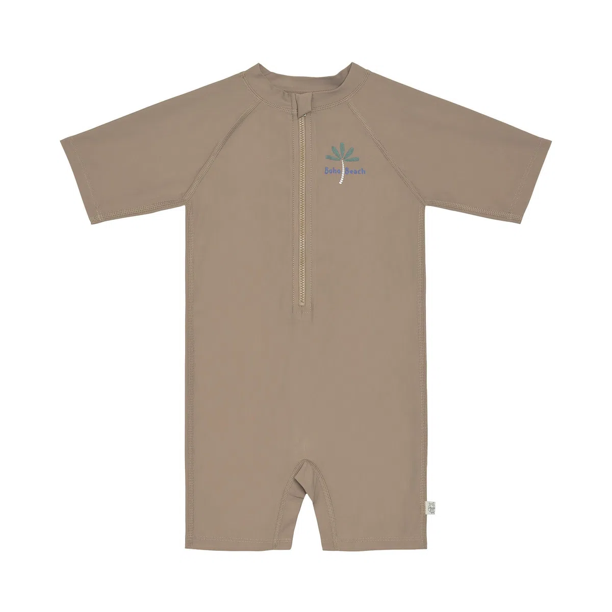 LÄSSIG Costume da bagno unisex a maniche corte