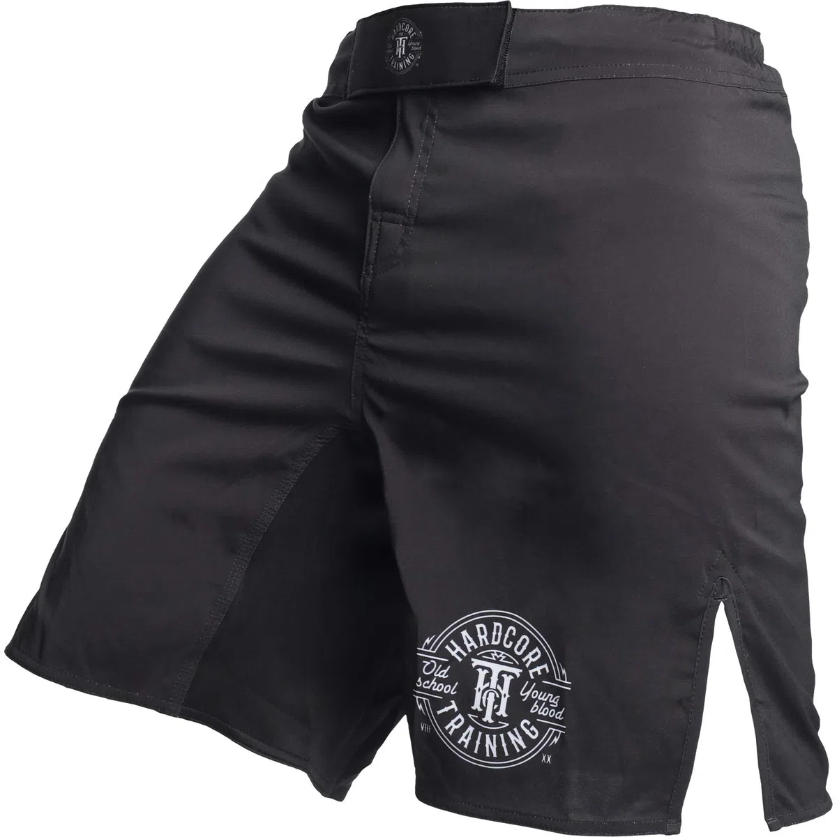 Hardcore Training Recruit Fight Shorts Nero Rosso Verde Viola Uomo Pantaloncini da Combattimento Arti Marziali MMA BJJ Boxe Muay Thai Grappling Fitness No Gi