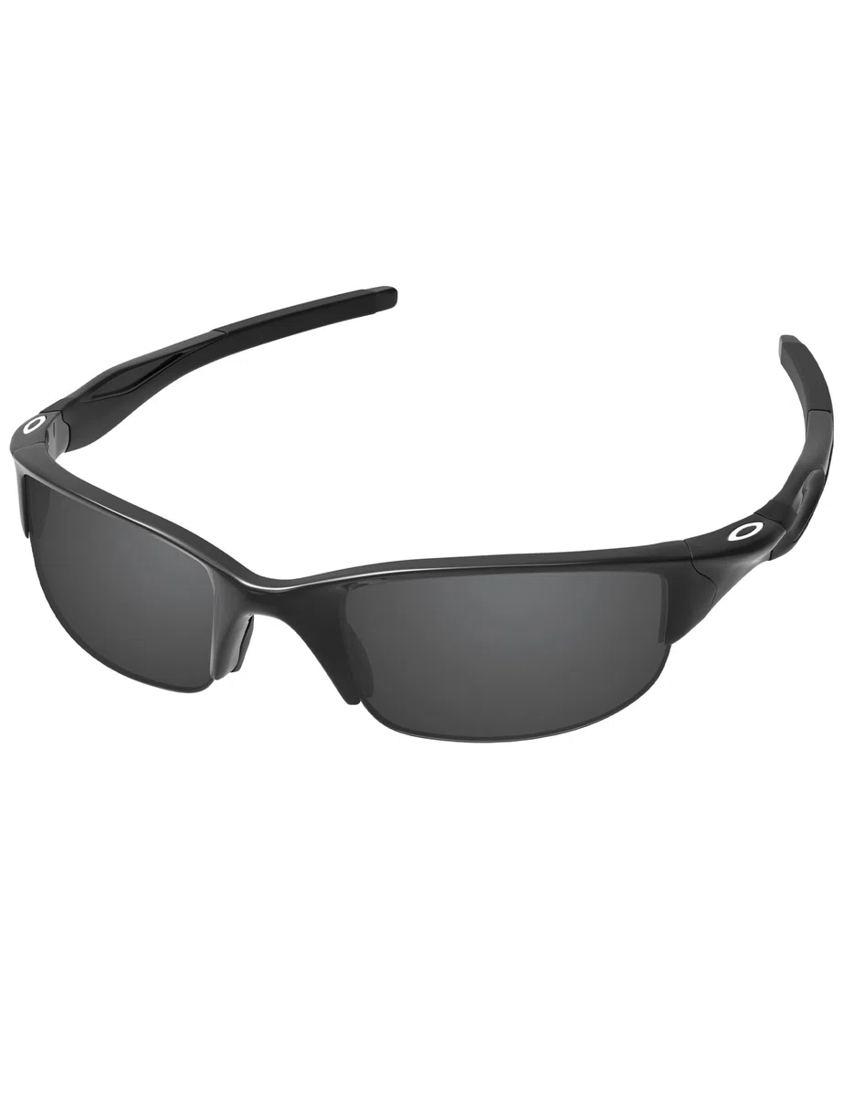 Lenti di ricambio e kit di gomma per occhiali da sole Oakley Half Jacket 2.0 OO9144 62 mm, Nero tinta unita, Half Jacket 2.0