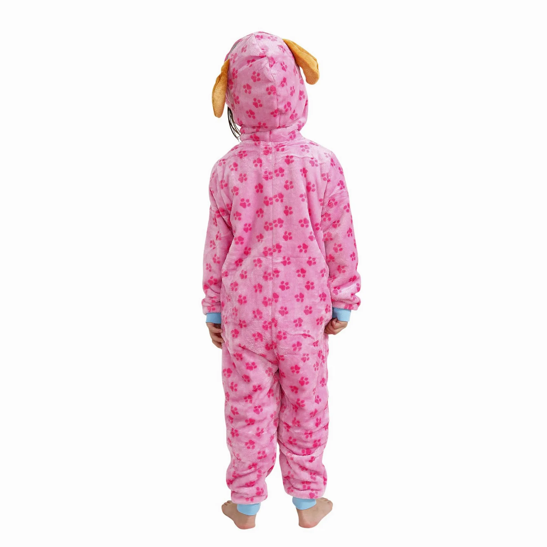 Paw Patrol Pigiama Intero Bambina | Tuta Inter Pile Skye | Pigiami Interi per Bambini