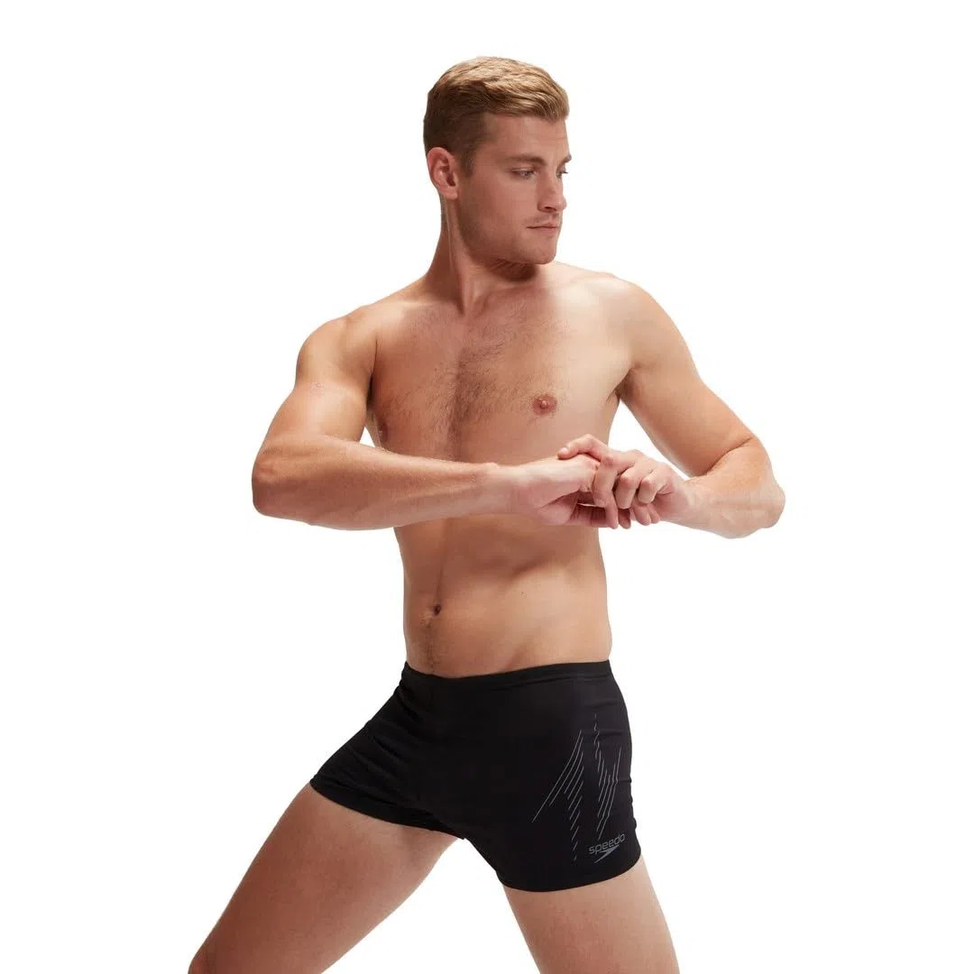 Speedo Aquashort Hyperboom Placement | Allenamento di Nuoto | Fitness | Resistenza al Cloro Aquashort Uomo (Pacco da 1)