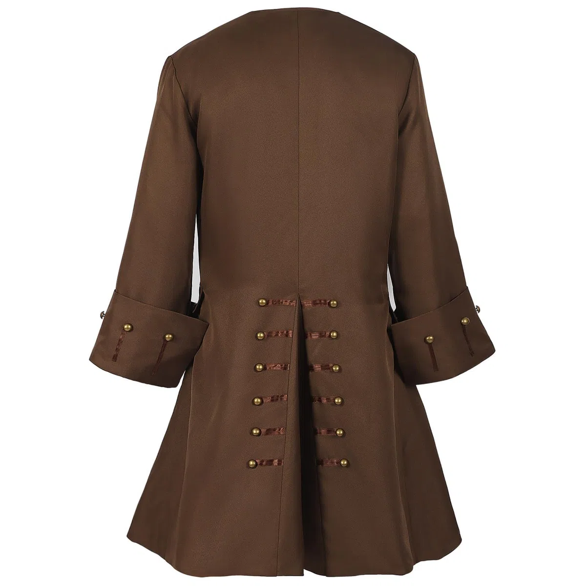 Giacca da pirata da uomo, cappotto da pirata, costume da cosplay, costume medievale, per cosplay, accessori di scena, Halloween, carnevale, vintage, retrò, da uomo, costume da pirata