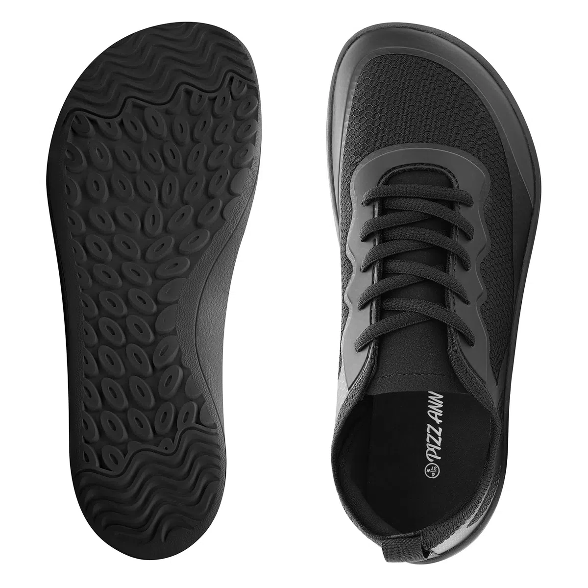 PIZZ ANNU Luna Scarpe Barefoot Donna Pianta Larga, Sneakers Zero Drop Leggere e Comode con Sottopiede Estraibile in Memory Foam per Uso Quotidiano