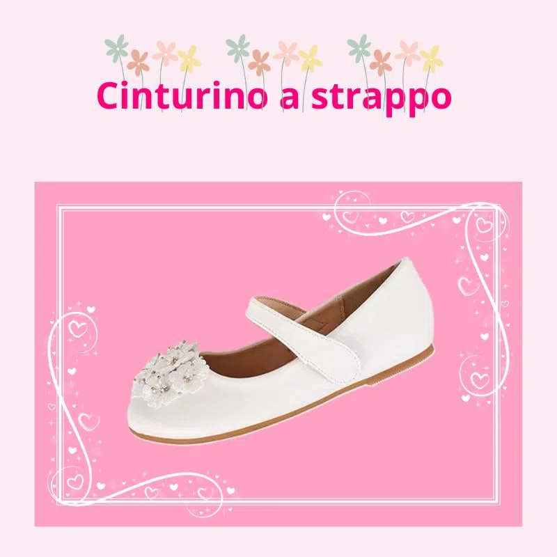 Ballerine da Bambina con Unicorno, Scarpe Basse Casual, Colori Metallizzati, Suola Arcobaleno Antiscivolo