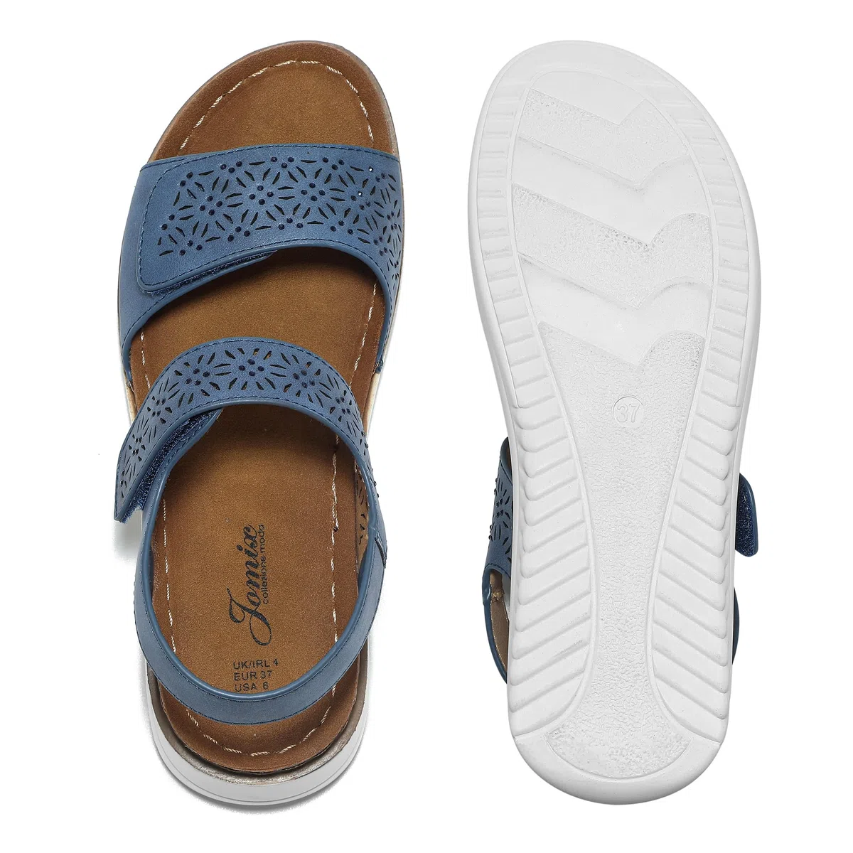 JOMIX Sandali Donna Estivi a Strappo Scarpe Bassi Eleganti Comodi