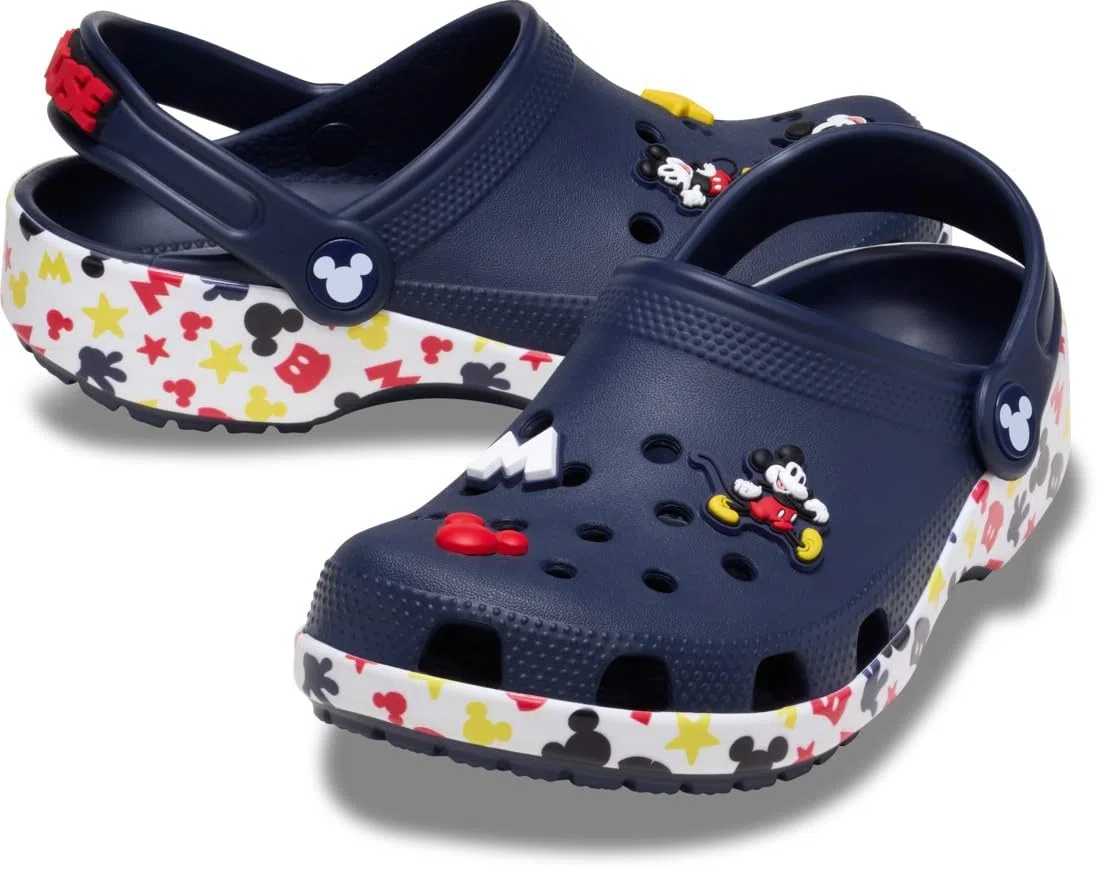 Crocs Mickey Friends Classic Clog T, Zoccoli Unisex - Bambini e Ragazzi