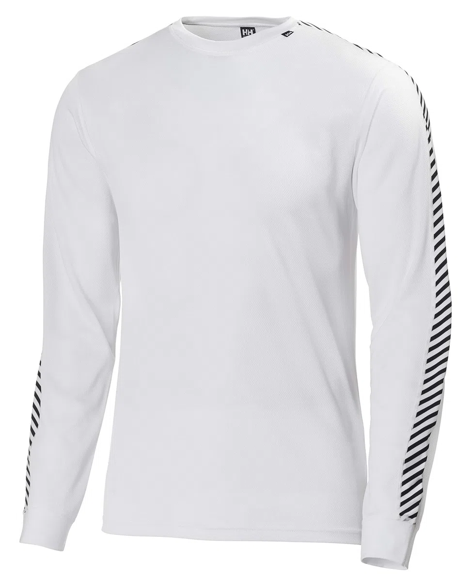 Helly Hansen Uomo Maglietta Termica HH Lifa Stripe Crew
