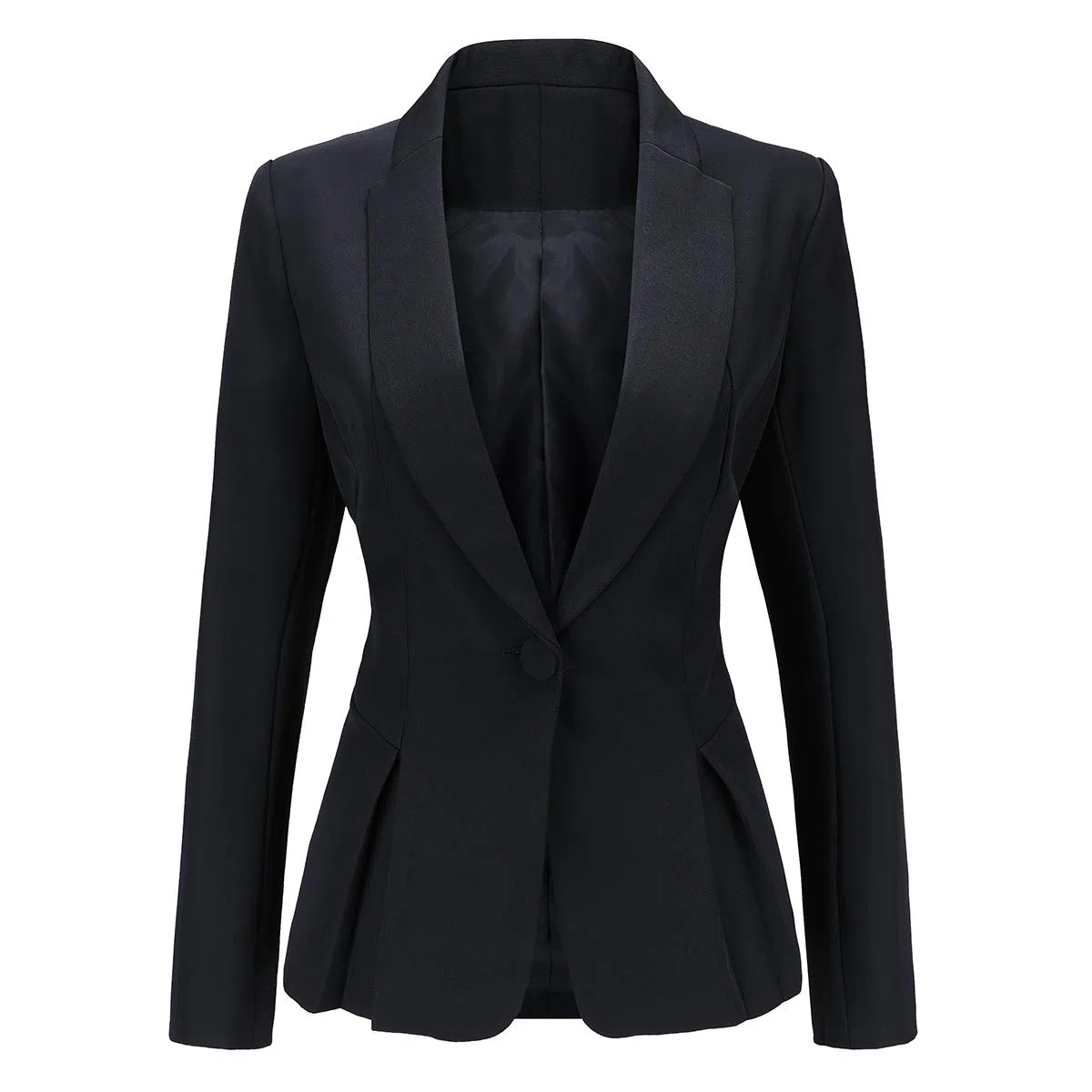 YYNUDA Giacca da Donna Slim Fit Manica Lunga da Lavoro in Ufficio Giacca Giacca da Lavoro Formale con Un Pulsante