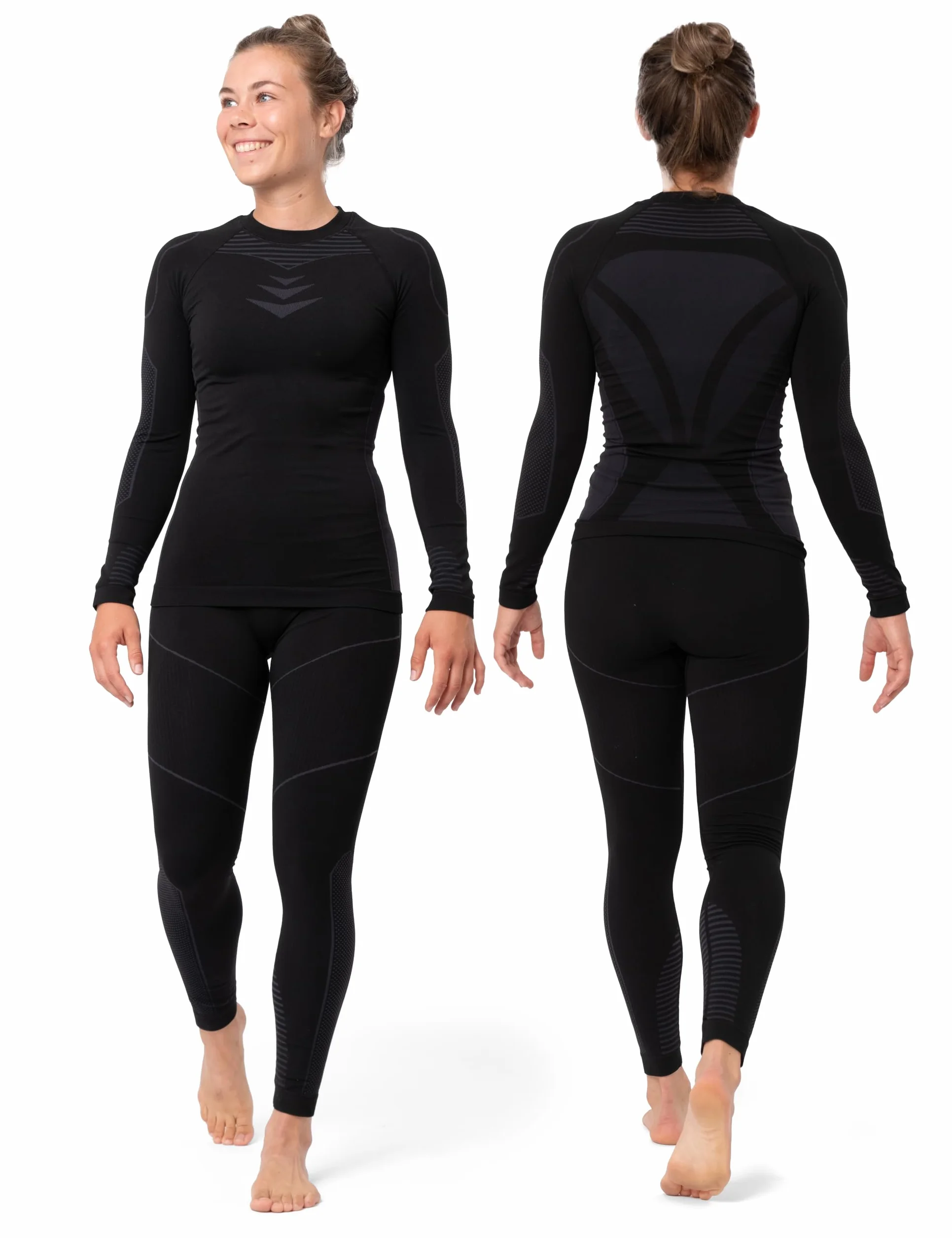 Occulto Intimo Termico Sci Invernale Set Donna (Modello: Lindsey)