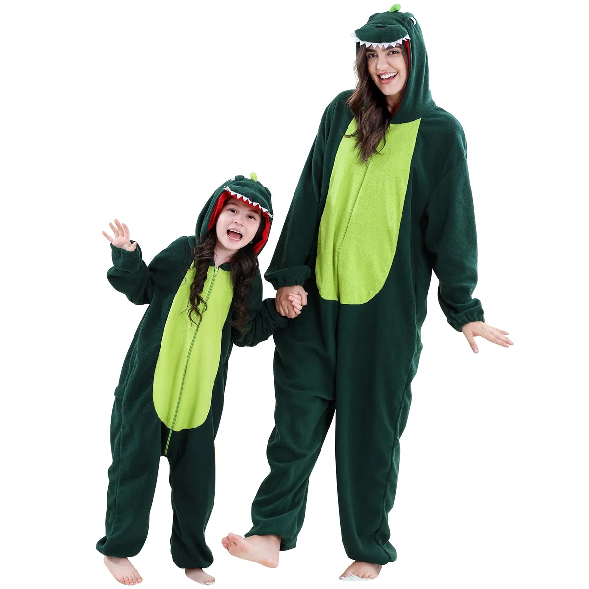 HAHASHOW Pigiama Intero con Cappuccio per Adulti - Costume da Animale Carino in Morbida Flanella Unisex - Tema Invernale, Halloween e Feste