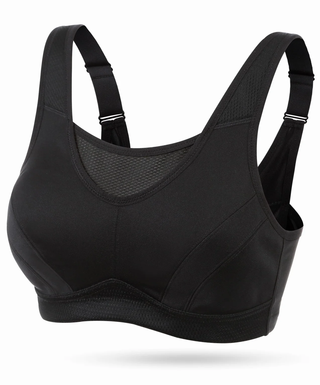 Wingslove Reggiseno Sportivo Donna, Reggiseno Senza Ferretto Non Imbottito Sostegno Forte
